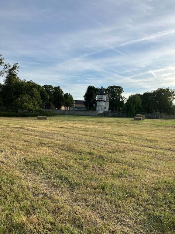 "Ferienwohnung Am Schloss" - Ferienwohnung Mit Blick Auf Das Barbyer Schloss, 5 Gehminuten Bis Zur Elbe Екстер'єр фото